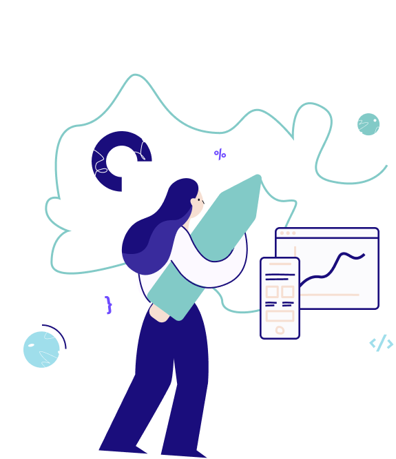 Devloopy Hero Illustration